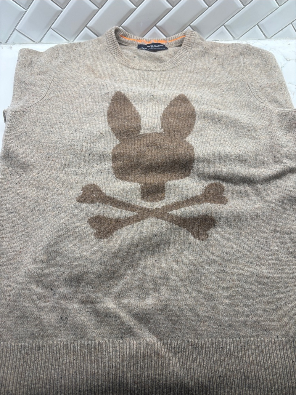 Psycho Bunny Wool Crewneck Sweater
